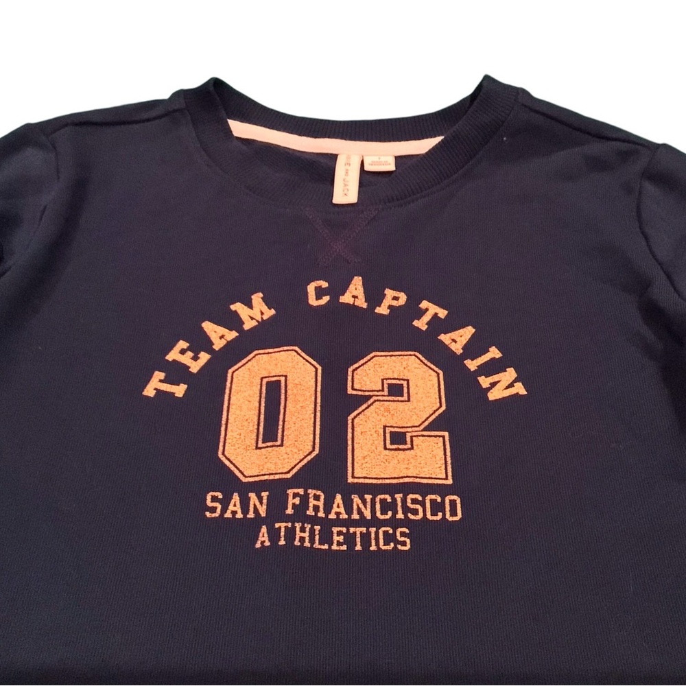 Janie and Jack fleece long sleeve top, boys size 7